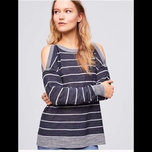 Loft cold shoulder sweater